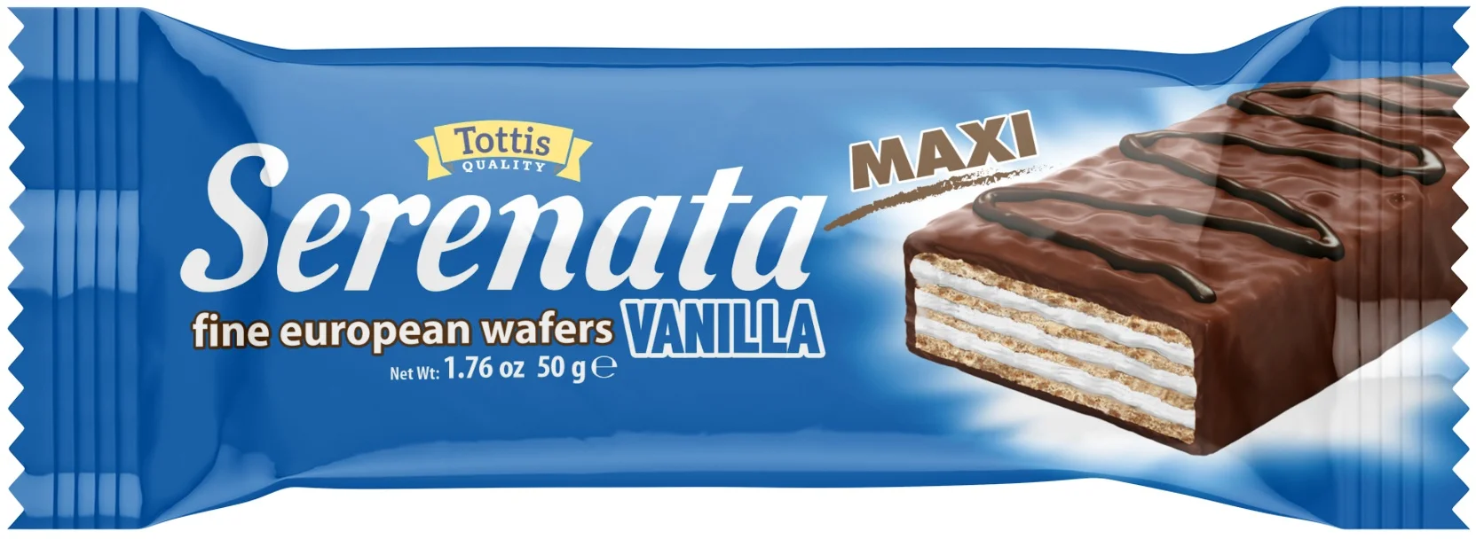 Serenata Maxi Vanilla Wafel 50g